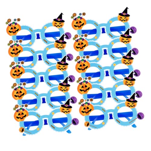 Yardwe 10Stücke Halloween Brillen Für Lustige Party Requisiten Mit Bunten Halloween Mustern Für Feiern Und Langlebig Und Leicht Yardwe 10Stücke Halloween Brillen Für Lustige Party Requisiten Mit Bunten Halloween Mustern Für Feiern Und Langlebig Und Leicht von Yardwe
