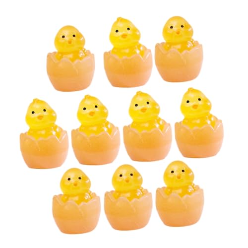 Yardwe 10Stücke Leuchtende Mini Küken Und Figuren Teiliges Aus Harz Für Garten Dekoration Und Puppenhaus Zubehör Nachtlichter Für Charmante Yardwe 10Stücke Leuchtende Mini Küken Und Figuren Teiliges Aus Harz Für Garten Dekoration Und Puppenhaus Zubehör Nachtlichter Für Charmante von Yardwe