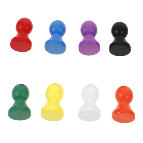 Yardwe 10Stücke Mehrfarbige Holz Spielfiguren für Brettspiele Ersatzschachfiguren und Tischspielzubehör für Dame und Flugschach Langlebig und Handgefertigt Yardwe 10Stücke Mehrfarbige Holz Spielfiguren für Brettspiele Ersatzschachfiguren und Tischspielzubehör für Dame und Flugschach Langlebig und Handgefertigt von Yardwe