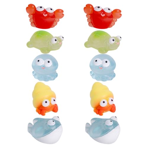 Yardwe 10Stücke Mini Meerestierfiguren Aus Teiliges Deko Für Aquarien Und Strandszenen Langlebige Und Robuste Tierstatue Für Kreative DIY Projekte Yardwe 10Stücke Mini Meerestierfiguren Aus Teiliges Deko Für Aquarien Und Strandszenen Langlebige Und Robuste Tierstatue Für Kreative DIY Projekte von Yardwe
