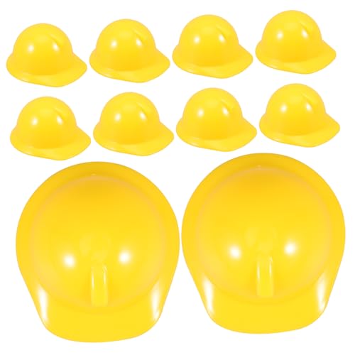 Yardwe 10 Stück Miniatur Bauhelm für Puppen Kunststoff Kleiner Puppenhelm Dekorative Sicherheitshelme für Baugeburtstagspartys Puppenzubehör für Selbstgemacht Robuste Helm Party Deko Yardwe 10 Stück Miniatur Bauhelm für Puppen Kunststoff Kleiner Puppenhelm Dekorative Sicherheitshelme für Baugeburtstagspartys Puppenzubehör für Selbstgemacht Robuste Helm Party Deko von Yardwe