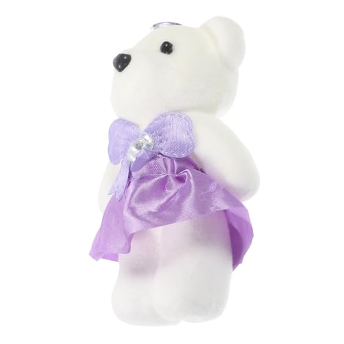 Yardwe 10Stücke Plüschbärenpuppen Für Hochzeitsstrauß Dekoration Weiche Stofftiere Für Valentinstag Und Kreative von Yardwe