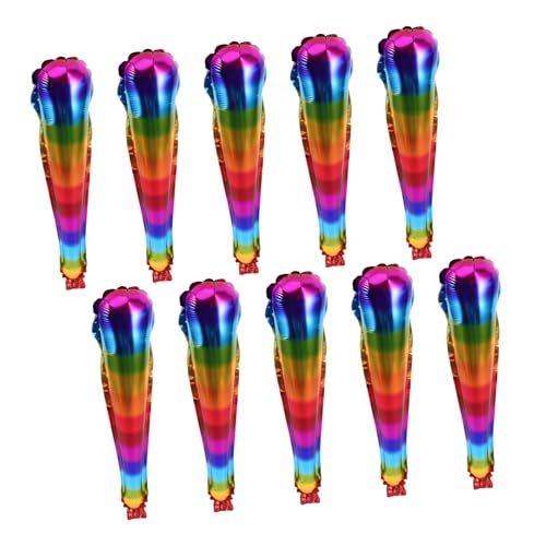 Yardwe 10Stücke Regenbogen Cheerleader Sticks Ballonstäbe Für Sportveranstaltungen Und Feiern Für Basketball Fußball Und Partydekoration Yardwe 10Stücke Regenbogen Cheerleader Sticks Ballonstäbe Für Sportveranstaltungen Und Feiern Für Basketball Fußball Und Partydekoration von Yardwe