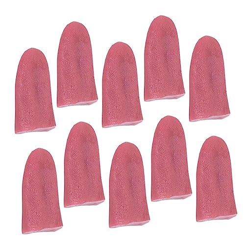 Yardwe 10Stücke Teiliges Gefälschte Zungenmodelle Realistische Simulation Für Cosplay Halloween Und Aprilscherze Elastische Props Für Lustige Streiche Und Kreative Theateraufführungen von Yardwe