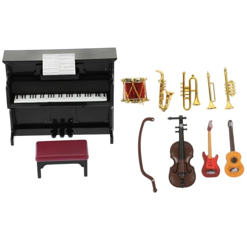 Yardwe 11 Stück Puppenhaus-musikinstrumentenmodell Kindermusikinstrumente Spielzeuginstrumente Für Puppenhaus-miniinstrumente Kinderinstrumente, Kinderspielzeug Plastik Yardwe 11 Stück Puppenhaus-musikinstrumentenmodell Kindermusikinstrumente Spielzeuginstrumente Für Puppenhaus-miniinstrumente Kinderinstrumente, Kinderspielzeug Plastik von Yardwe
