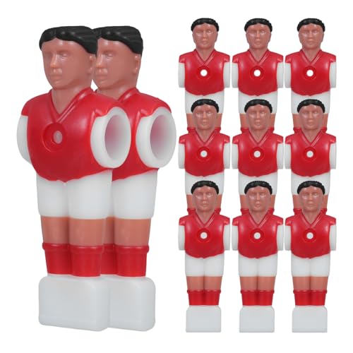 Yardwe 11 Stück Tischfußball-puppenspieler Kerl Mini Für Fußball Männer Gebogen Tischfußball-Mann-Statue Figuren Von Fußballspielern Teil Umweltfreundlicher Kunststoff Rot Yardwe 11 Stück Tischfußball-puppenspieler Kerl Mini Für Fußball Männer Gebogen Tischfußball-Mann-Statue Figuren Von Fußballspielern Teil Umweltfreundlicher Kunststoff Rot von Yardwe