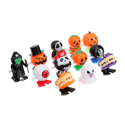 Yardwe 12 Stück Aufzieh Halloween Uhrwerk Frühlingsspielzeug Aufgeben Cartoon-Halloween- Halloween-aufziehspielzeug Halloween- Colorful Plastik Yardwe 12 Stück Aufzieh Halloween Uhrwerk Frühlingsspielzeug Aufgeben Cartoon-Halloween- Halloween-aufziehspielzeug Halloween- Colorful Plastik von Yardwe