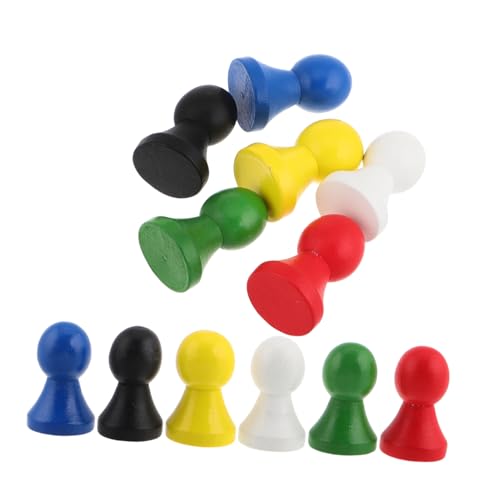 Yardwe 12 Stück Brettspielschachzubehör Gehen Schachperlen Schachbrett Schach Gehen Schachstein Zubehör Für Tischspiele Und Schachbretter Brettspielzubehör Holz Schach Lotusbaum von Yardwe