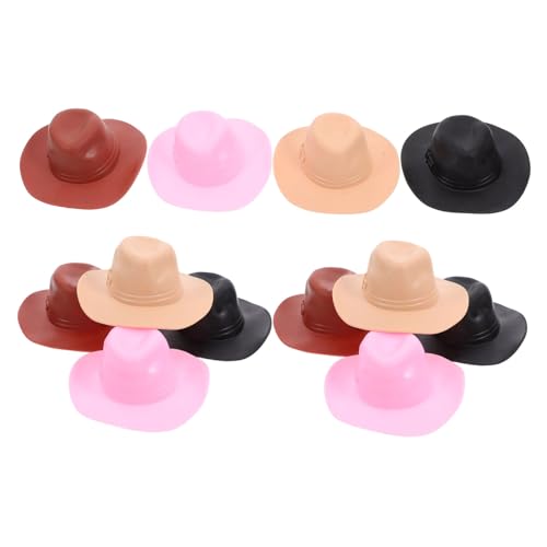 Yardwe 12 Stück Cowboyhutspielzeug Dekorative Miniaturhüte Kleiner Hut Puppenhüte Selber Machen Miniatur-puppenhaus-Hut Austauschbare Mini-hüte Kleine Hüte Mall-Hut Mini-Hut Plastik Yardwe 12 Stück Cowboyhutspielzeug Dekorative Miniaturhüte Kleiner Hut Puppenhüte Selber Machen Miniatur-puppenhaus-Hut Austauschbare Mini-hüte Kleine Hüte Mall-Hut Mini-Hut Plastik von Yardwe