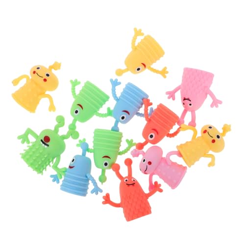 Yardwe 12 Stück Die kleine leuchtende Monsterfingerpuppe Mini-Fingerpuppen Fingerspielzeug für Fingerpuppen aus Silikon Neuheit Handpuppe Fingerpuppen Kinderpuppen TPR Yardwe 12 Stück Die kleine leuchtende Monsterfingerpuppe Mini-Fingerpuppen Fingerspielzeug für Fingerpuppen aus Silikon Neuheit Handpuppe Fingerpuppen Kinderpuppen TPR von Yardwe