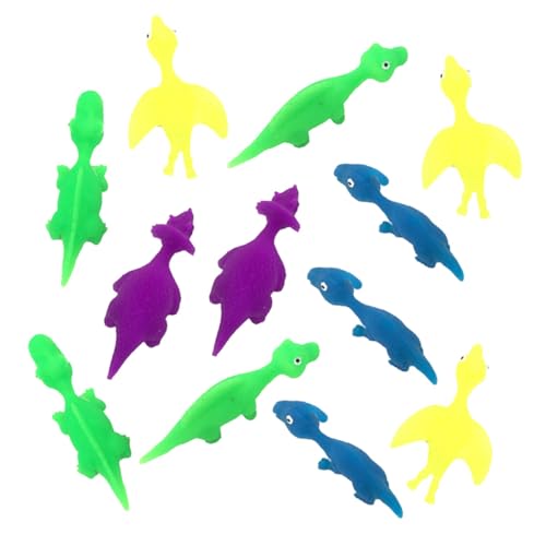 Yardwe 12 Stück Dinosaurier -auswurfspielzeug Kinderspielzeug Fingerspielzeug Für Zufällige Farbe Yardwe 12 Stück Dinosaurier -auswurfspielzeug Kinderspielzeug Fingerspielzeug Für Zufällige Farbe von Yardwe