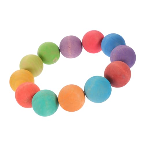 Yardwe 12 Stück Kindererziehungsspielzeug Lernspielzeug für Kleinkinder lustige Ballspielzeuge Kinderentwicklungsspielzeug Kugelspielzeug aus Holz Regenbogenballspielzeug hölzern Yardwe 12 Stück Kindererziehungsspielzeug Lernspielzeug für Kleinkinder lustige Ballspielzeuge Kinderentwicklungsspielzeug Kugelspielzeug aus Holz Regenbogenballspielzeug hölzern von Yardwe