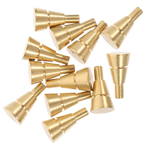 Yardwe 12 Stück Mini Möbelzubehör Puppe Und Miniatur-Dinge Griffe Für Küchenschränke Miniaturen Minimöbel Für Handhaben Zieht Schubladen Ziehen Winzig Miniaturmöbel Golden Metall Yardwe 12 Stück Mini Möbelzubehör Puppe Und Miniatur-Dinge Griffe Für Küchenschränke Miniaturen Minimöbel Für Handhaben Zieht Schubladen Ziehen Winzig Miniaturmöbel Golden Metall von Yardwe