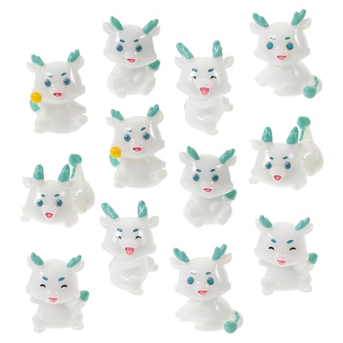 Yardwe 12 Stück Ornament Figur Drachenspielzeug für Mini Schreibtischspielzeug Kreatives Drachenhandwerk Desktop-Drachen-Ornamente Chinesische Drachenstatue Harz Yardwe 12 Stück Ornament Figur Drachenspielzeug für Mini Schreibtischspielzeug Kreatives Drachenhandwerk Desktop-Drachen-Ornamente Chinesische Drachenstatue Harz von Yardwe