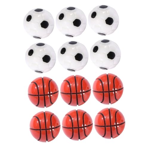 Yardwe 12 Stück Simulationsornamente Feengarten Figur Für Mini Sportbälle Basketballmodelle Fußball Kleine Hausverzierung Feenfeld-Accessoire Outdoor-Accessoire Harz Yardwe 12 Stück Simulationsornamente Feengarten Figur Für Mini Sportbälle Basketballmodelle Fußball Kleine Hausverzierung Feenfeld-Accessoire Outdoor-Accessoire Harz von Yardwe