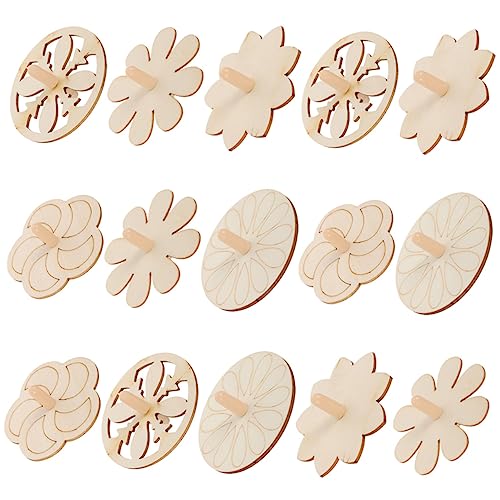 Yardwe 12 Stück Teiliges DIY Gyro Set für Unvollendete zum Malen und Basteln Kreatives Zubehör für Fördert Hand Augen Koordination und Spaß von Yardwe