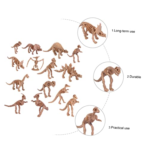 Yardwe 12 Stück Teiliges Dinosaurier Skelett Spielzeugset Realistische Dino Figuren für Sammlung und Kreatives Spiel Fördert Koordination und Fantasie Yardwe 12 Stück Teiliges Dinosaurier Skelett Spielzeugset Realistische Dino Figuren für Sammlung und Kreatives Spiel Fördert Koordination und Fantasie von Yardwe