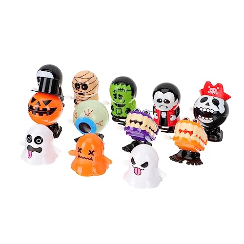 Yardwe 12 Stück Teiliges Halloween Aufziehspielzeug Set aus Hochwertigem Kunststoff Lustige Party Dekoration und für Sicher und Farbenfroh für Halloween Geburtstage und Gruselige Yardwe 12 Stück Teiliges Halloween Aufziehspielzeug Set aus Hochwertigem Kunststoff Lustige Party Dekoration und für Sicher und Farbenfroh für Halloween Geburtstage und Gruselige von Yardwe