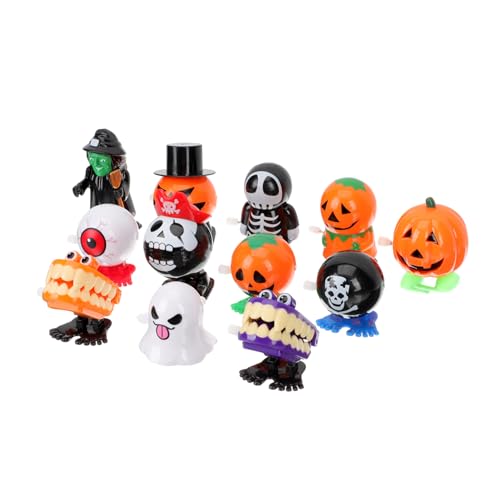 Yardwe 12 Stück Teiliges Halloween Aufziehspielzeug Set aus Kunststoff Leichte Kleine Laufspielzeuge für Partydeko und für Halloween Geburtstag und Gruselige Spielspaß Yardwe 12 Stück Teiliges Halloween Aufziehspielzeug Set aus Kunststoff Leichte Kleine Laufspielzeuge für Partydeko und für Halloween Geburtstag und Gruselige Spielspaß von Yardwe
