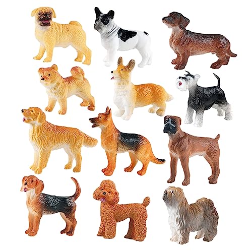 Yardwe 12 Stück Teiliges Hundefiguren Realistische Hundedekorationen für Lustige Puppen für Fans für Kinderpartys Yardwe 12 Stück Teiliges Hundefiguren Realistische Hundedekorationen für Lustige Puppen für Fans für Kinderpartys von Yardwe