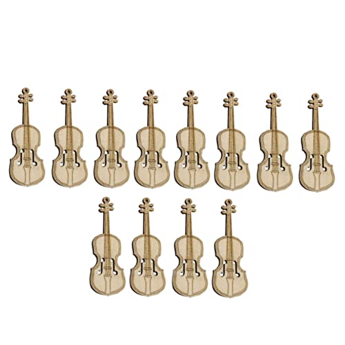 Yardwe 12 Stück Violine Dekoration Teiliges Handgefertigtes Holzornament für Puppenhaus Charmante Wohnaccessoires Perfektes für Musikliebhaber und Sammler Yardwe 12 Stück Violine Dekoration Teiliges Handgefertigtes Holzornament für Puppenhaus Charmante Wohnaccessoires Perfektes für Musikliebhaber und Sammler von Yardwe