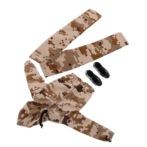 Yardwe 12 Zoll Jungenpuppe Soldatenkostüm Camouflage Outfit Für Männliche Puppe Militärpuppenuniform Armee Camouflage Hoodie Für Jungenpuppe Camo Puppen Outfit Mit Schuhen Yardwe 12 Zoll Jungenpuppe Soldatenkostüm Camouflage Outfit Für Männliche Puppe Militärpuppenuniform Armee Camouflage Hoodie Für Jungenpuppe Camo Puppen Outfit Mit Schuhen von Yardwe
