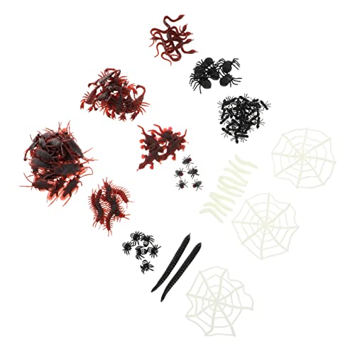 Yardwe 128 Stück Halloween Prank Set Teiliges Set mit Realistischen Insekten und Dekoration für Halloween Feiern für Streiche und Gruselige Yardwe 128 Stück Halloween Prank Set Teiliges Set mit Realistischen Insekten und Dekoration für Halloween Feiern für Streiche und Gruselige von Yardwe