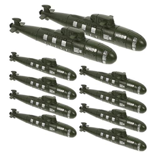 Yardwe 12Stücke Boot Modelle für Militärspielzeug Realistische Boote für Sandtisch und Landschaftsbau Langlebige und Sichere Spielzeugschiffe von Yardwe