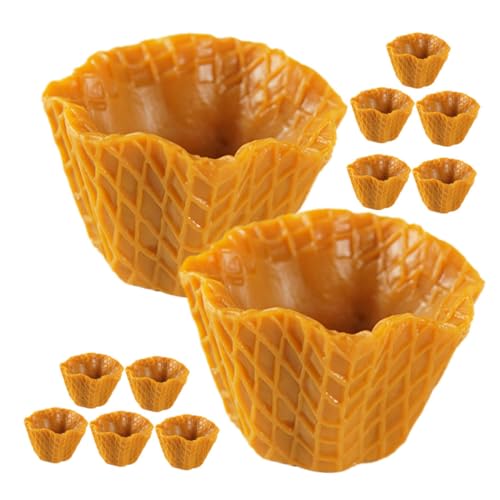 Yardwe 12Stücke Eistüten Anhänger Mini Simulation DIY Bastelzubehör für Kreative Gestaltung für Handy Hüllen Taschen Puppenhaus Dekoration und Mehr Yardwe 12Stücke Eistüten Anhänger Mini Simulation DIY Bastelzubehör für Kreative Gestaltung für Handy Hüllen Taschen Puppenhaus Dekoration und Mehr von Yardwe