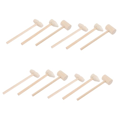 Yardwe 12Stücke Holzspielzeug Mini Hammer Für Robuster Holzhammer Für Klopf Und Hammerspiele Für Kreative Bastelprojekte Und Heimdekoration Yardwe 12Stücke Holzspielzeug Mini Hammer Für Robuster Holzhammer Für Klopf Und Hammerspiele Für Kreative Bastelprojekte Und Heimdekoration von Yardwe