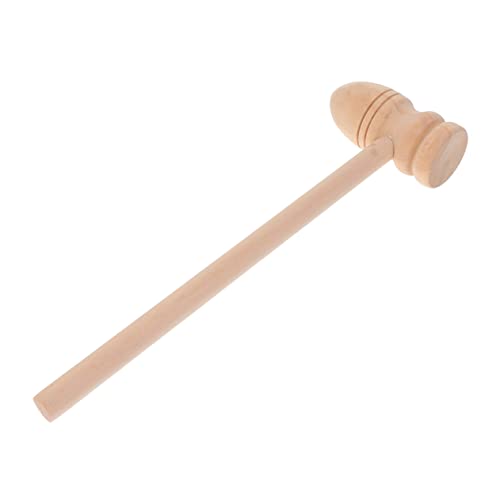 Yardwe 12Stücke Mini Holzhammer Für Lernspielzeug Motorik Und Kreativität Für DIY Handwerk Und Interaktive Spiele von Yardwe