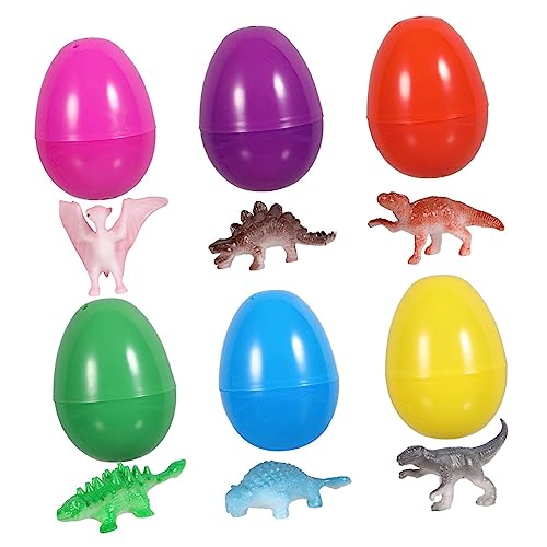 Yardwe 12Stücke Ostern Dinosaurier Eier Kreative Für Spielzeuge Im Ei Ostern Und Kindergeburtstagsfeiern von Yardwe