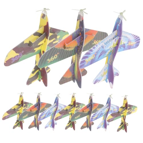 Yardwe 12Stücke Rotationsflugzeuge Für Lernspielzeug Für Draußen Spaßige Flugzeugmodelle Für Jungen Und Zufällige Designs Yardwe 12Stücke Rotationsflugzeuge Für Lernspielzeug Für Draußen Spaßige Flugzeugmodelle Für Jungen Und Zufällige Designs von Yardwe