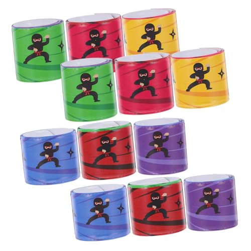 Yardwe 12Stücke Slap Armbänder für Interaktive Partygeschenke und Geburtstagsdeko Hand Auge Koordination für Schule und Klassenzimmer von Yardwe