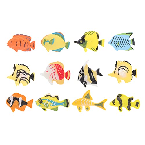 Yardwe 12Stücke Teiliges Tropische Fischspielzeuge Kognitive Tiere für Vielseitig Einsetzbar Lernspielzeug Partydekoration oder Heimdekoration Sicher Verarbeitet Yardwe 12Stücke Teiliges Tropische Fischspielzeuge Kognitive Tiere für Vielseitig Einsetzbar Lernspielzeug Partydekoration oder Heimdekoration Sicher Verarbeitet von Yardwe