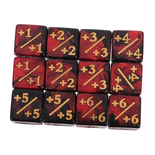 Yardwe 12Stücke Teiliges Zahlenwürfel für Brettspiele Leichte und Kompakte Zähler für Partys Zuhause und Bars für Kartenspiele und Spielesammlungen Spaßige Spielaccessoires Yardwe 12Stücke Teiliges Zahlenwürfel für Brettspiele Leichte und Kompakte Zähler für Partys Zuhause und Bars für Kartenspiele und Spielesammlungen Spaßige Spielaccessoires von Yardwe