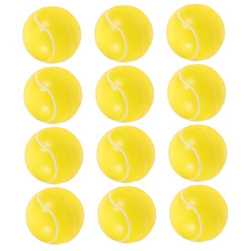 Yardwe 12Stücke Tennis Stressbälle Dehnbare Quetschspielzeuge für und Partygeschenke und Stressabbau Squeeze Toy Lustigen Farben von Yardwe