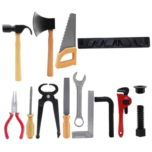 Yardwe 14 Stück Reparaturwerkzeug Schraubenspielzeug Werkzeuge für Werkzeugkasten für Lernspielzeug Werkzeuge Kinderwerkzeug Kinderspielzeug Yardwe 14 Stück Reparaturwerkzeug Schraubenspielzeug Werkzeuge für Werkzeugkasten für Lernspielzeug Werkzeuge Kinderwerkzeug Kinderspielzeug von Yardwe