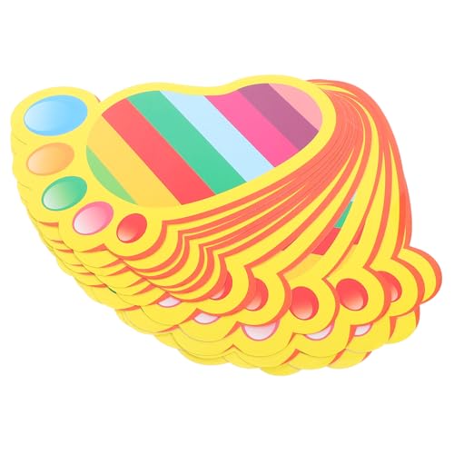 Yardwe 15 Paare Fußabdruck Bodenaufkleber für Kinderzimmer Selbstklebende Wand und Treppensticker für Spielzimmer Kindergarten und Klassenzimmer Abnehmbar und Leicht zu Reinigen Yardwe 15 Paare Fußabdruck Bodenaufkleber für Kinderzimmer Selbstklebende Wand und Treppensticker für Spielzimmer Kindergarten und Klassenzimmer Abnehmbar und Leicht zu Reinigen von Yardwe