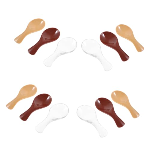 Yardwe 15 Stück Nachgeahmter Plastiklöffel Miniatur -stütze Mini-löffel Essensdekor Puppenhausdekor Mini - Miniaturen Puppenhausschaufel Puppenhaus-geschirrdekoration Yardwe 15 Stück Nachgeahmter Plastiklöffel Miniatur -stütze Mini-löffel Essensdekor Puppenhausdekor Mini - Miniaturen Puppenhausschaufel Puppenhaus-geschirrdekoration von Yardwe