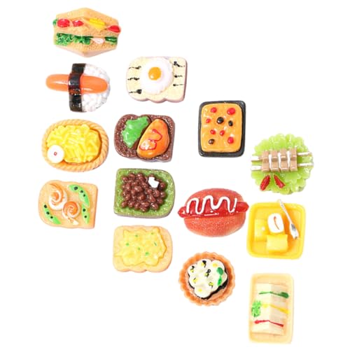 Yardwe 15 Stück Simuliertes Essen Gefälscht Mini-küchenszenendekor Mini-Food-Dekoration Mini-hausdekoration Winziges Lebensmittelmodell Falsches Essen Mini-Essen Harz Yardwe 15 Stück Simuliertes Essen Gefälscht Mini-küchenszenendekor Mini-Food-Dekoration Mini-hausdekoration Winziges Lebensmittelmodell Falsches Essen Mini-Essen Harz von Yardwe