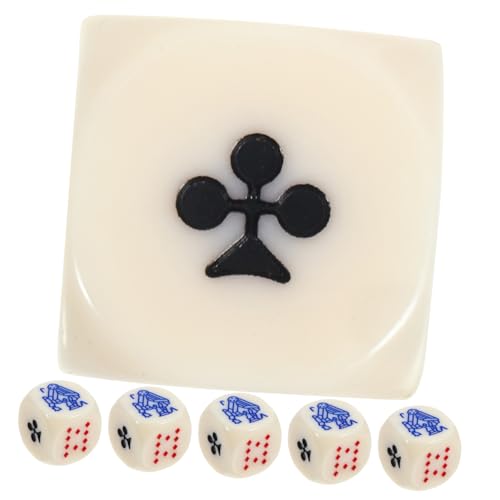 Yardwe 15 Stück Spiele Für Geburtstagsfeiern Poker Würfeln Würfel Mit Abgerundeten Ecken Party Game Cons Unterhaltungswürfel Lustige Spielchips Würfelspiel Acryl Yardwe 15 Stück Spiele Für Geburtstagsfeiern Poker Würfeln Würfel Mit Abgerundeten Ecken Party Game Cons Unterhaltungswürfel Lustige Spielchips Würfelspiel Acryl von Yardwe