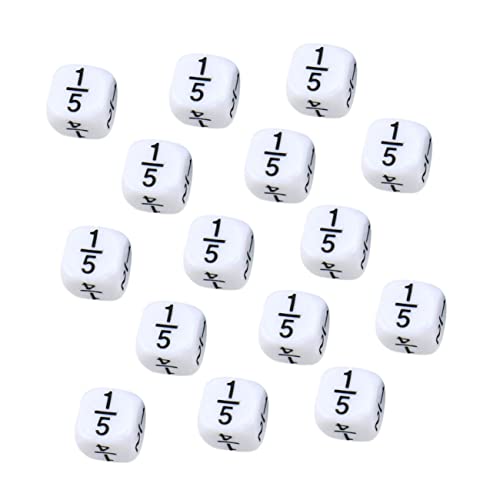 Yardwe 15 Stück Teiliges Bruchwürfel für Kindergarten Educational Dice für Mathematikspiele Runde Ecken Unterrichtsmaterial für Zuhause Klassenzimmer Fördert Yardwe 15 Stück Teiliges Bruchwürfel für Kindergarten Educational Dice für Mathematikspiele Runde Ecken Unterrichtsmaterial für Zuhause Klassenzimmer Fördert von Yardwe