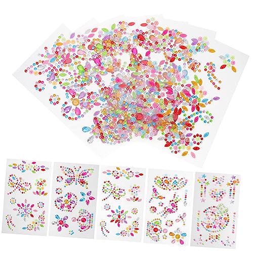Yardwe 15 Stück Teiliges Selbstklebende Rhinestone Aufkleber für Kreative Bastelprojekte Farbenfrohe Dekoration für DIY Kunsthandwerk für Handys Bilderrahmen Scrapbooking Yardwe 15 Stück Teiliges Selbstklebende Rhinestone Aufkleber für Kreative Bastelprojekte Farbenfrohe Dekoration für DIY Kunsthandwerk für Handys Bilderrahmen Scrapbooking von Yardwe