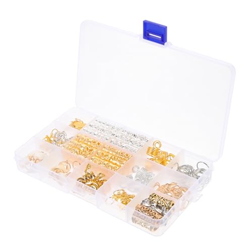 Yardwe 159 Stück Teiliges Dreadlocks Haar Accessoires Bunte Haarringe und Haar für Zöpfe Modische Haarschmuck Dekoration für Partys Hochzeiten und Alltagslooks von Yardwe