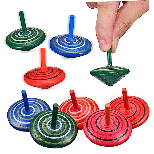 Yardwe 15Stücke Holz Gyroskope Farbenfrohes Lernspielzeug Rotierende Aus Holz Für Perfektes Mitgebsel Für Geburtstagsfeiern Yardwe 15Stücke Holz Gyroskope Farbenfrohes Lernspielzeug Rotierende Aus Holz Für Perfektes Mitgebsel Für Geburtstagsfeiern von Yardwe