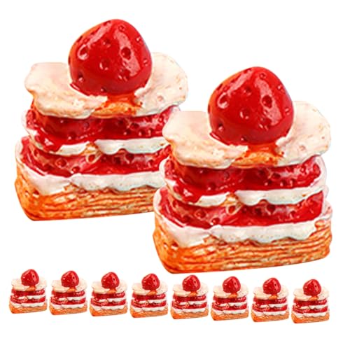 Yardwe 15Stücke Künstliches Erdbeerkuchen Modell Realistische Gefälschte Kuchendekoration Für Fotografie DIY Und Hausdekoration Yardwe 15Stücke Künstliches Erdbeerkuchen Modell Realistische Gefälschte Kuchendekoration Für Fotografie DIY Und Hausdekoration von Yardwe