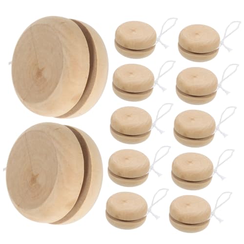 Yardwe 15Stücke Teiliges Jo Jo Holzspielzeug Für DIY Malset Für Kreative Bastelprojekte Sicheres Und Langlebiges Kreativität Und Manuellen Fähigkeiten Yardwe 15Stücke Teiliges Jo Jo Holzspielzeug Für DIY Malset Für Kreative Bastelprojekte Sicheres Und Langlebiges Kreativität Und Manuellen Fähigkeiten von Yardwe