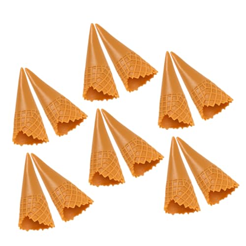 Yardwe 15Stücke Teiliges Miniatur Eistüten Modell Künstliche Eistüten für DIY Bastelbedarf Fotorequisiten und Kreative Haaraccessoires Yardwe 15Stücke Teiliges Miniatur Eistüten Modell Künstliche Eistüten für DIY Bastelbedarf Fotorequisiten und Kreative Haaraccessoires von Yardwe