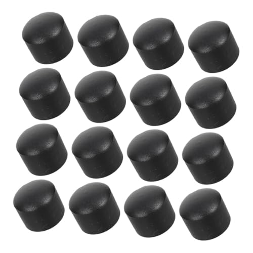 Yardwe 16 Stück Fußballhaube am Tisch Tischfußballmaschine Zubehör Abdeckung Professional bunt Ersatz TIPP Kicker-Endkappen Kicker Endkappe Polkappen Foosball Gummi Black Yardwe 16 Stück Fußballhaube am Tisch Tischfußballmaschine Zubehör Abdeckung Professional bunt Ersatz TIPP Kicker-Endkappen Kicker Endkappe Polkappen Foosball Gummi Black von Yardwe